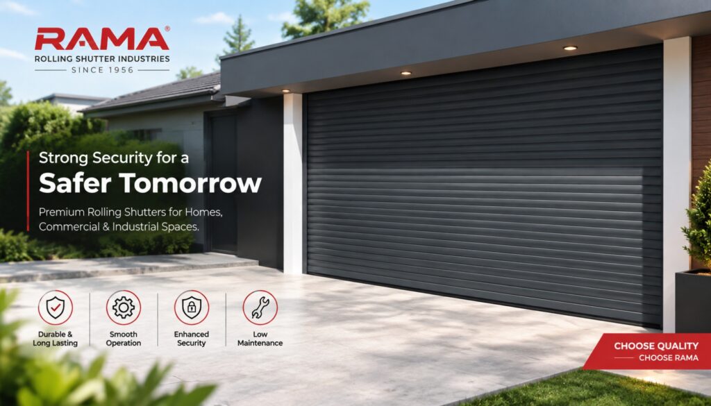 Rama rolling shutter for residential and commercial security in Delhi India