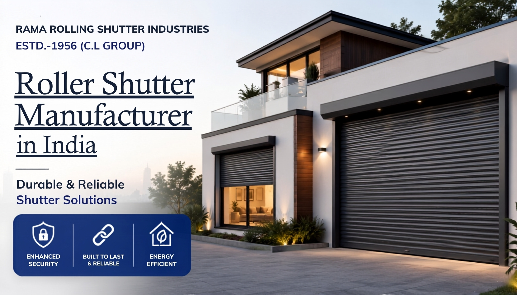 Rolling Shutter Manufacturer in India – Durable & Reliable Shutter Solutions